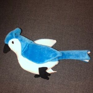 Bluejay beanie baby